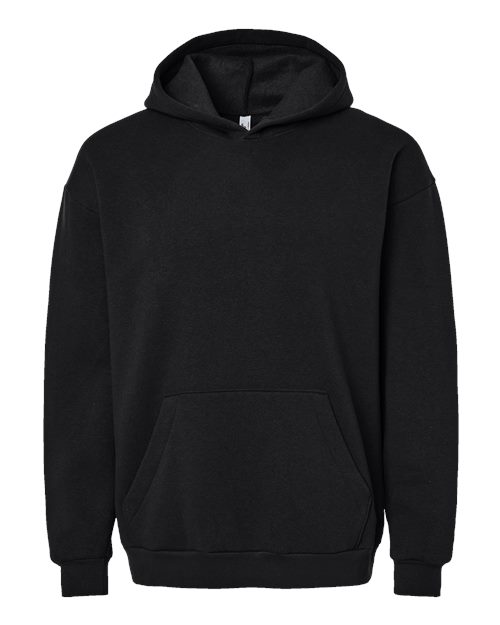 Unisex ReFlex Fleece Hoodie Sweatshirt - Black