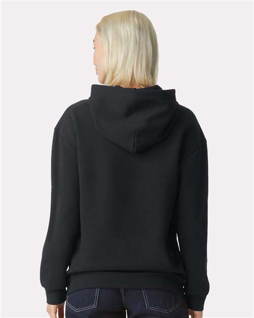 Unisex ReFlex Fleece Hoodie Sweatshirt - Black