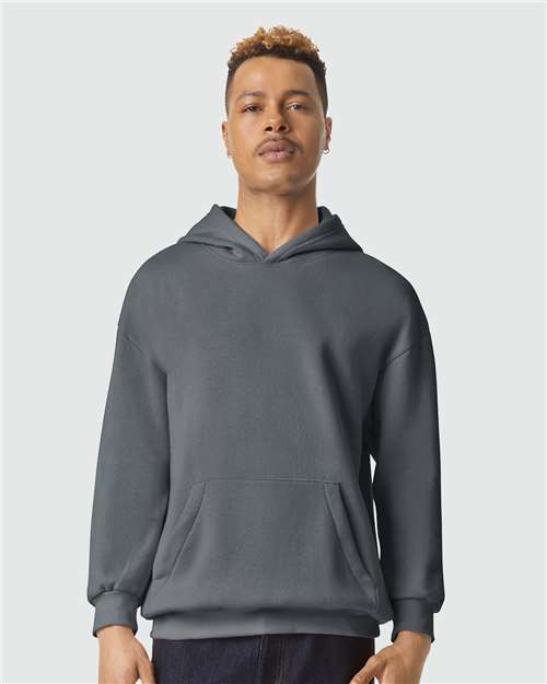 Unisex ReFlex Fleece Hoodie Sweatshirt - Asphalt