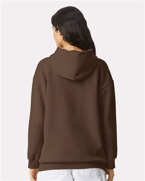 Unisex ReFlex Fleece Hoodie Sweatshirt - Brown