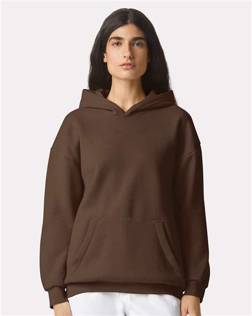 Unisex ReFlex Fleece Hoodie Sweatshirt - Brown