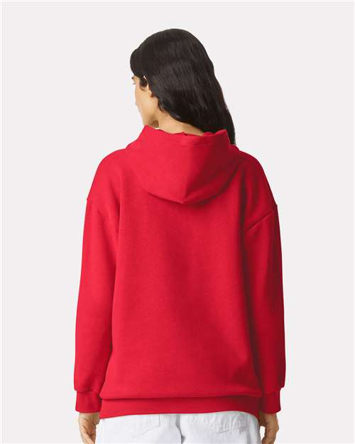 Unisex ReFlex Fleece Hoodie Sweatshirt - Cardinal