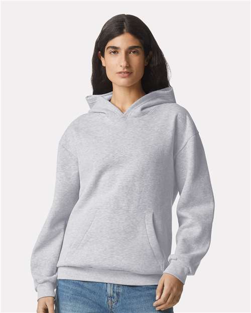 Unisex ReFlex Fleece Hoodie Sweatshirt - Heather Grey