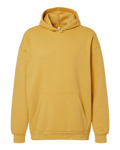 Unisex ReFlex Fleece Hoodie Sweatshirt - Mustard