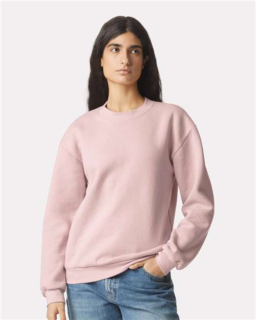 Unisex ReFlex Fleece Crewneck Sweatshirt - Blush