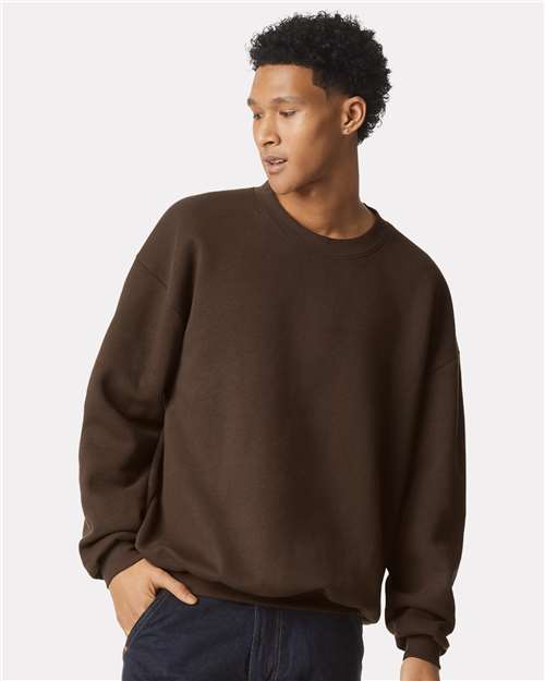 Unisex ReFlex Fleece Crewneck Sweatshirt - Brown
