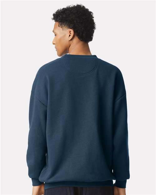 Unisex ReFlex Fleece Crewneck Sweatshirt - Sea Blue