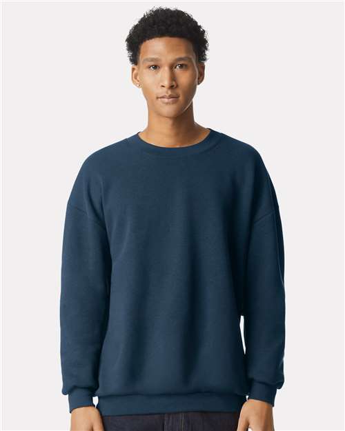Unisex ReFlex Fleece Crewneck Sweatshirt - Sea Blue