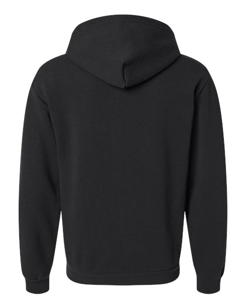 Unisex ReFlex Fleece Full-Zip Hoodie Sweatshirt - Black