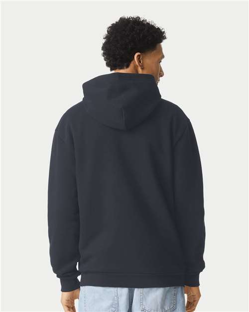 Unisex ReFlex Fleece Full-Zip Hoodie Sweatshirt - Black