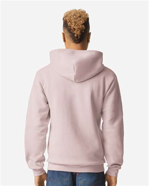 Unisex ReFlex Fleece Full-Zip Hoodie Sweatshirt - Blush