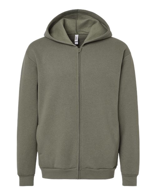 Unisex ReFlex Fleece Full-Zip Hoodie Sweatshirt - Lieutenant