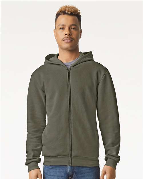 Unisex ReFlex Fleece Full-Zip Hoodie Sweatshirt - Lieutenant