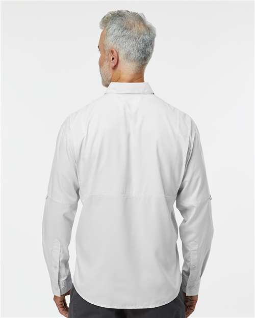 Men's Kitty Hawk Performance Fishing Shirt - Aluminum