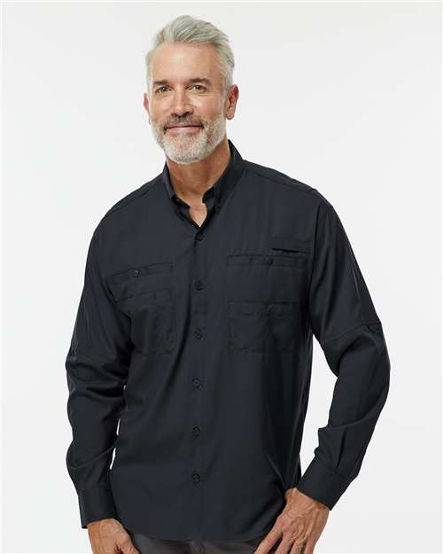 Men's Kitty Hawk Performance Fishing Shirt - Black