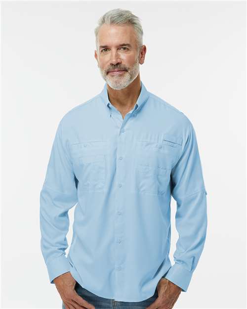 Men's Kitty Hawk Performance Fishing Shirt - Blue Mist