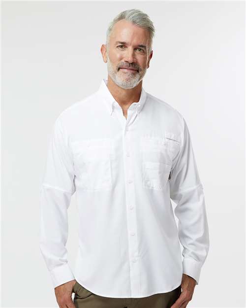 Men's Kitty Hawk Performance Fishing Shirt - White