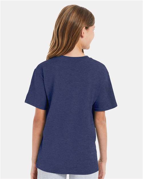 Youth Perfect-T T-Shirt - Heather Navy