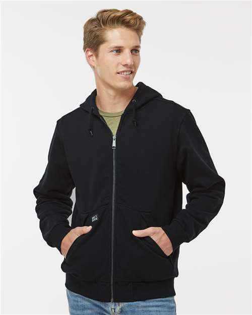Men's Mission Full-Zip Hooded Jacket - Black
