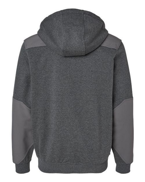 Men's Mission Quarter-Zip Hooded Pullover - Dark Oxford