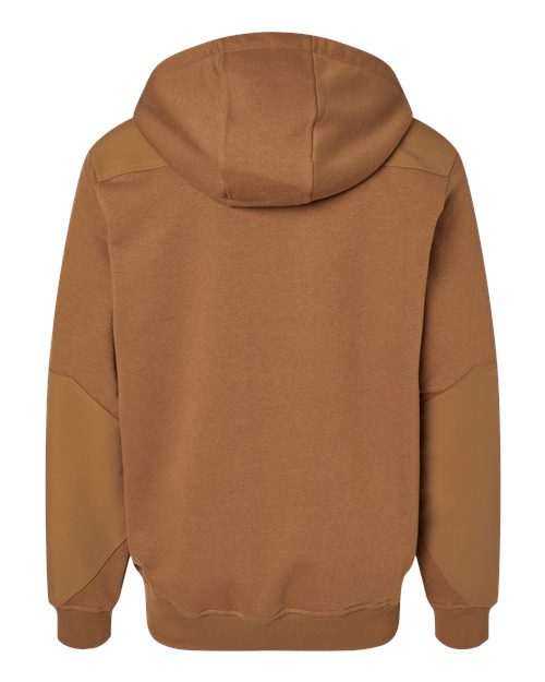 Men's Mission Quarter-Zip Hooded Pullover - Saddle