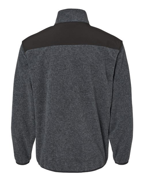 Men's Ranger Melange Fleece Pullover - Charcoal