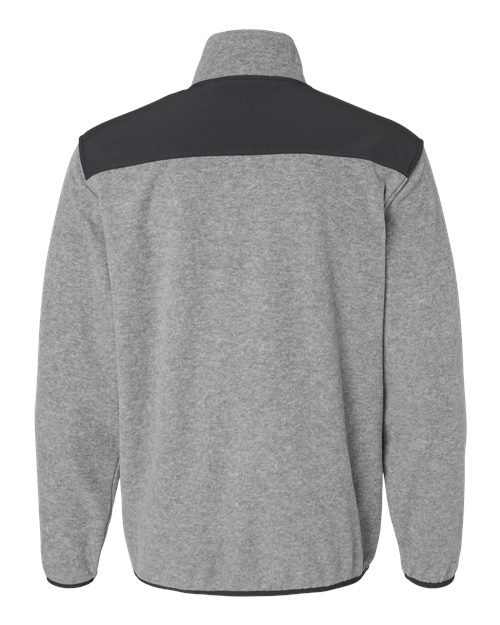 Men's Ranger Melange Fleece Pullover - Platinum