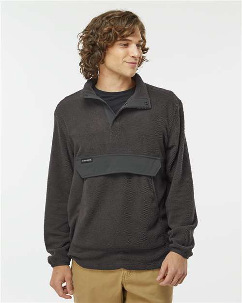 Men's Timber Mountain Fleece Pullover - Charcoal