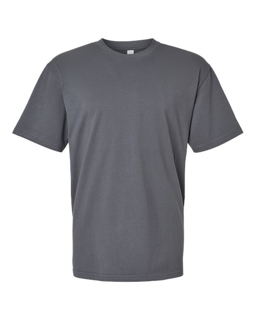 Unisex Sueded Cloud Jersey Tee - Sueded Asphalt