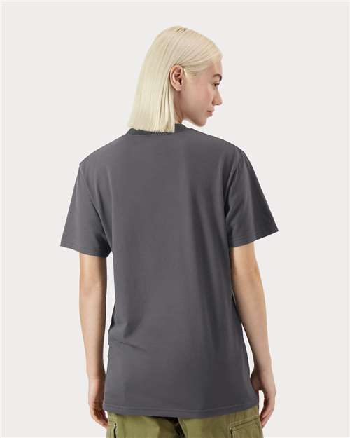 Unisex Sueded Cloud Jersey Tee - Sueded Asphalt