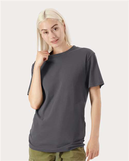 Unisex Sueded Cloud Jersey Tee - Sueded Asphalt