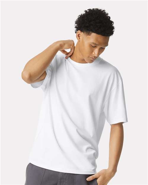 Unisex Sueded Cloud Jersey Tee - Sueded White