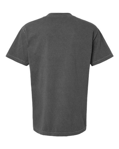 Unisex Garment-Dyed Heavyweight Cotton Tee - Faded Black