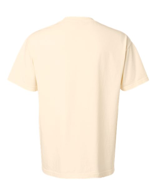 Unisex Garment-Dyed Heavyweight Cotton Tee - Faded Cream