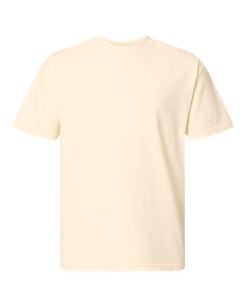 Unisex Garment-Dyed Heavyweight Cotton Tee - Faded Cream