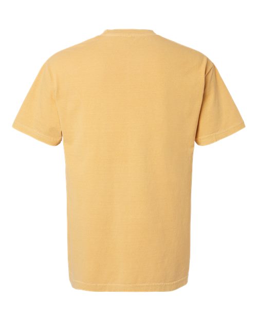 Unisex Garment-Dyed Heavyweight Cotton Tee - Faded Mustard