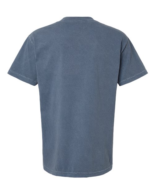 Unisex Garment-Dyed Heavyweight Cotton Tee - Faded Navy
