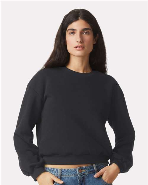 Women's ReFlex Fleece Crewneck Sweatshirt - Black