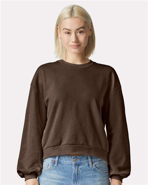Women's ReFlex Fleece Crewneck Sweatshirt - Brown