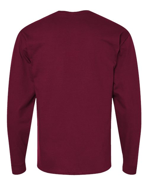 Essential-T Long Sleeve T-Shirt - Athletic Cardinal