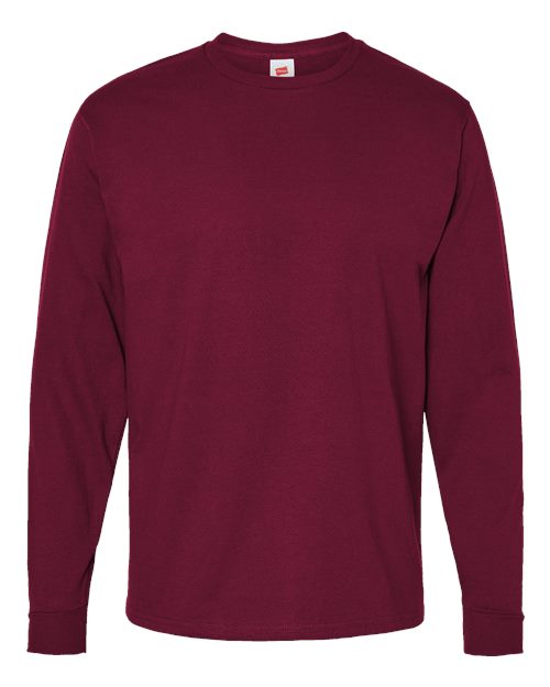Essential-T Long Sleeve T-Shirt - Athletic Cardinal