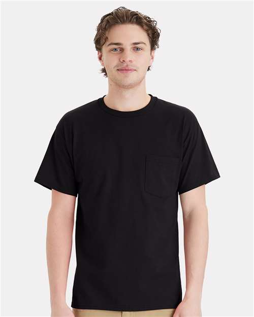 Essential-T Pocket T-Shirt - Black
