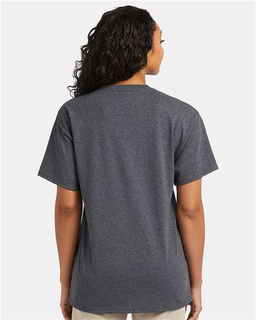Essential-T Pocket T-Shirt - Charcoal Heather