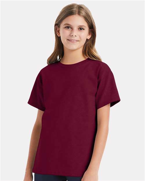 Youth Essential-T T-Shirt - Athletic Cardinal