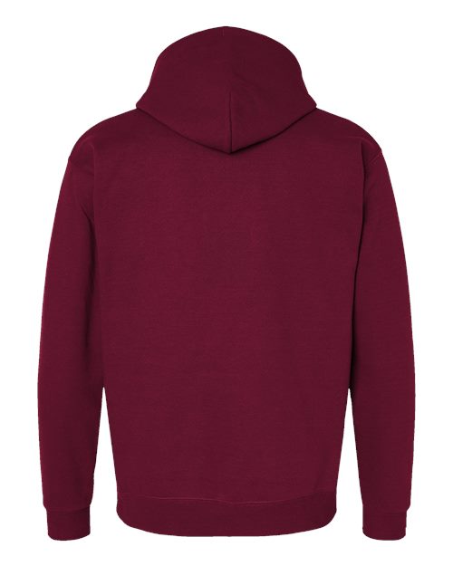 Unisex EcoSmart® Hooded Sweatshirt - Athletic Cardinal