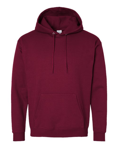 Unisex EcoSmart® Hooded Sweatshirt - Athletic Cardinal