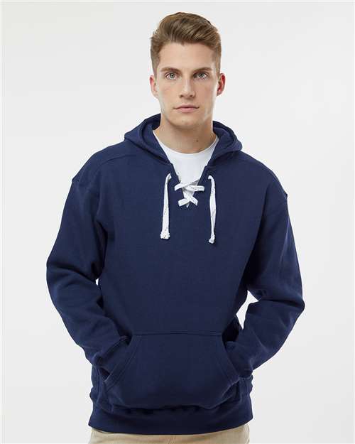 Men's Sport Lace Hooded Sweatshirt - True Navy