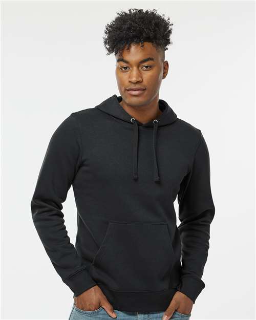 Unisex BTB Fleece Hooded Sweatshirt - Black