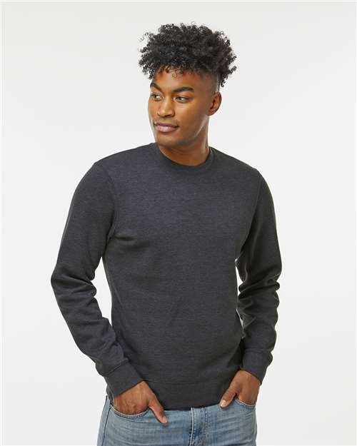 Unisex BTB Fleece Crewneck Sweatshirt - Charcoal Heather