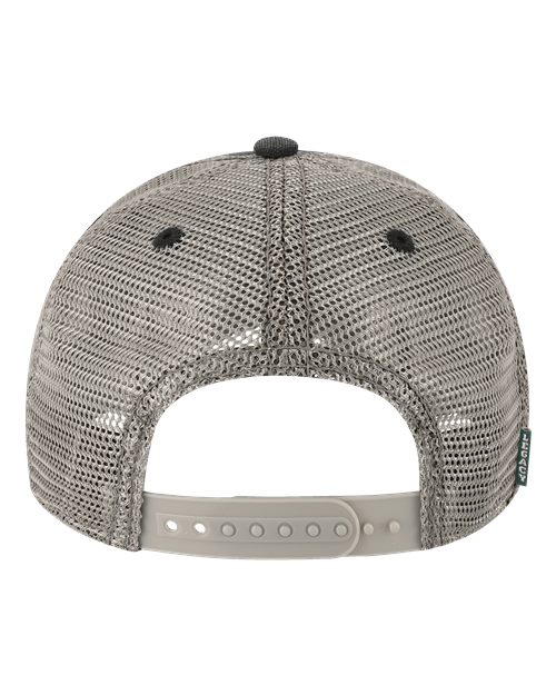 Dashboard Trucker Cap - Black/ Camel/ Grey